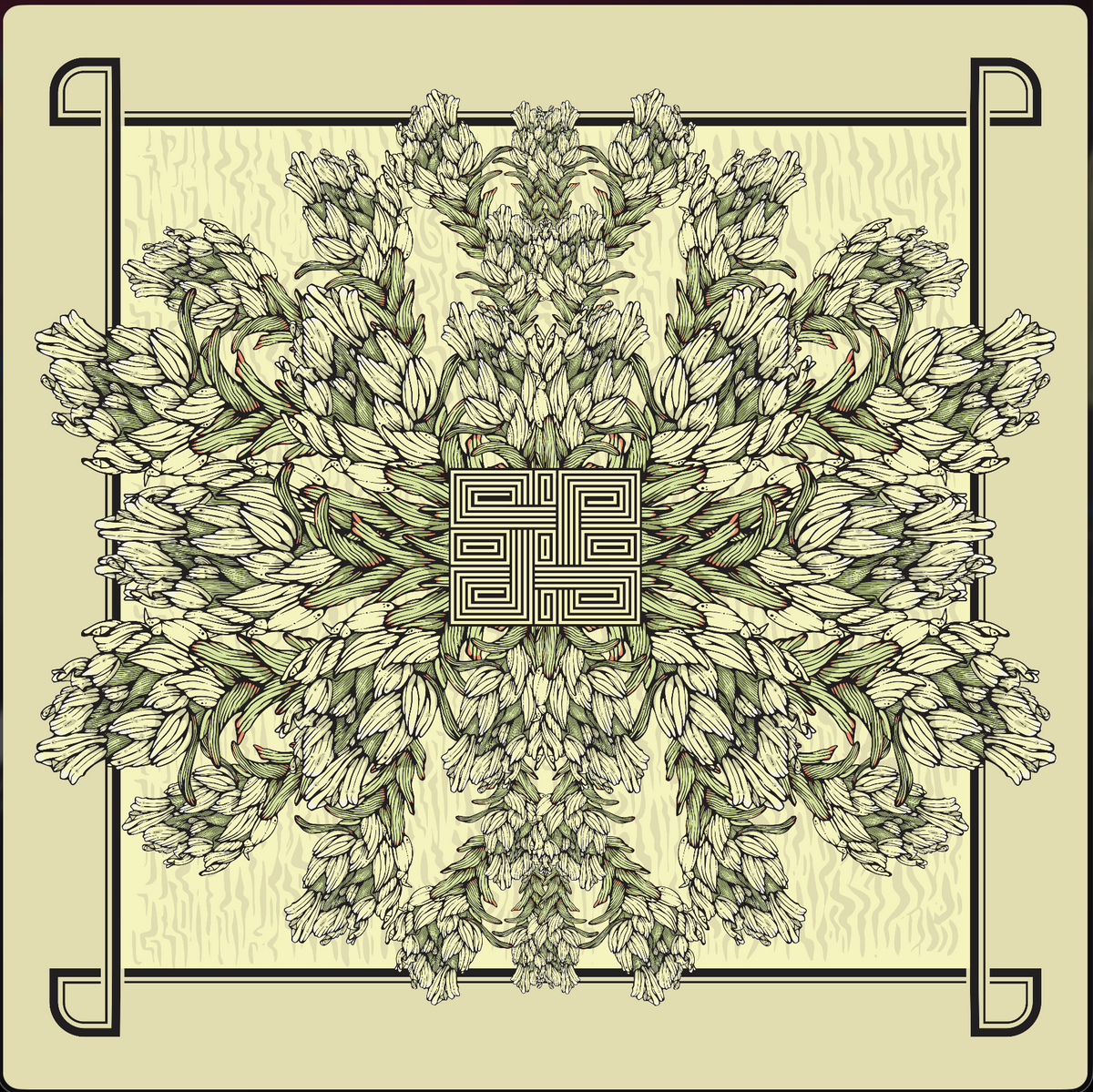 Sulphur Paintbrush Vision Scarf